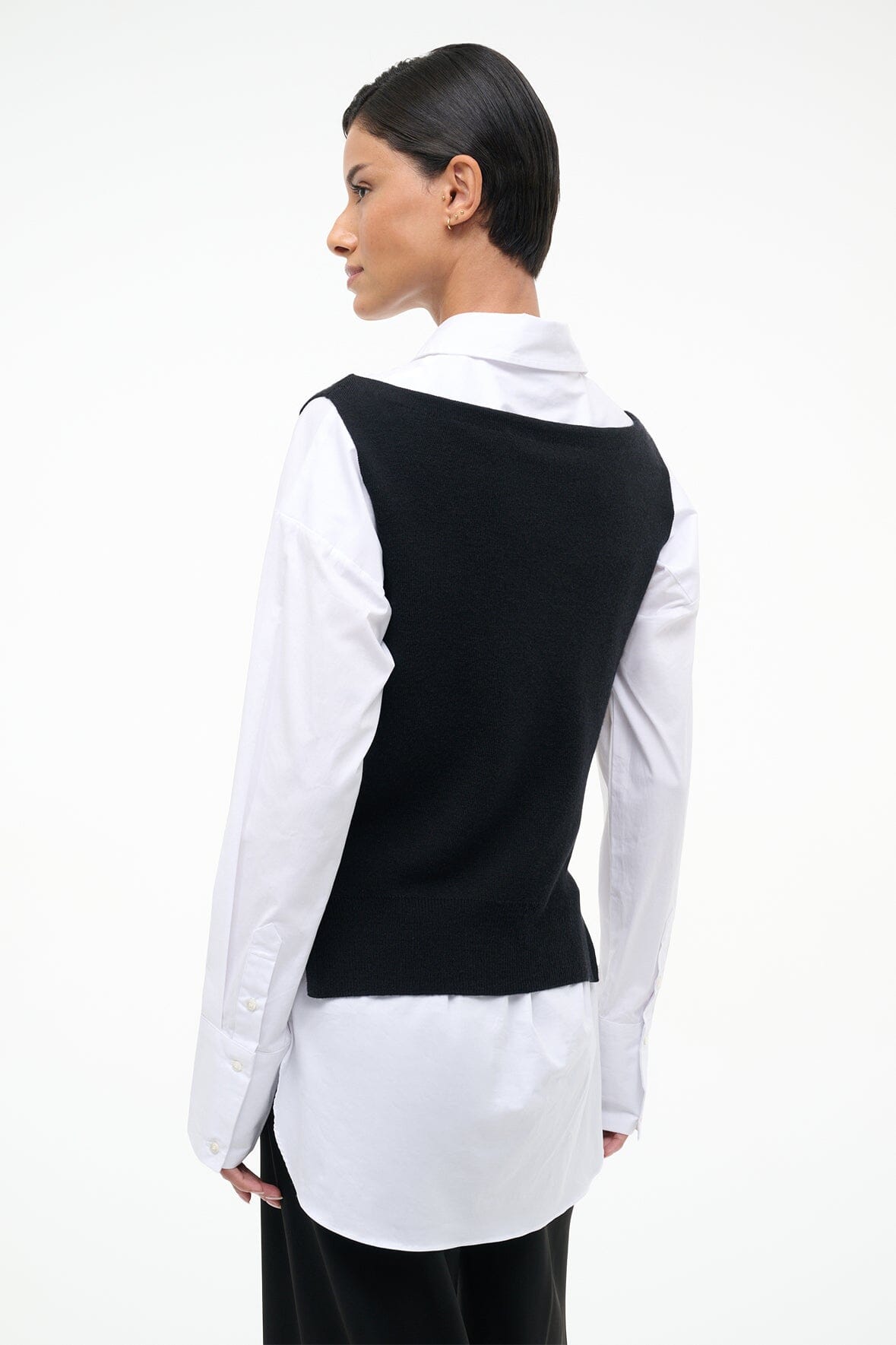 DAMIAN TOP | BLACK WHITE