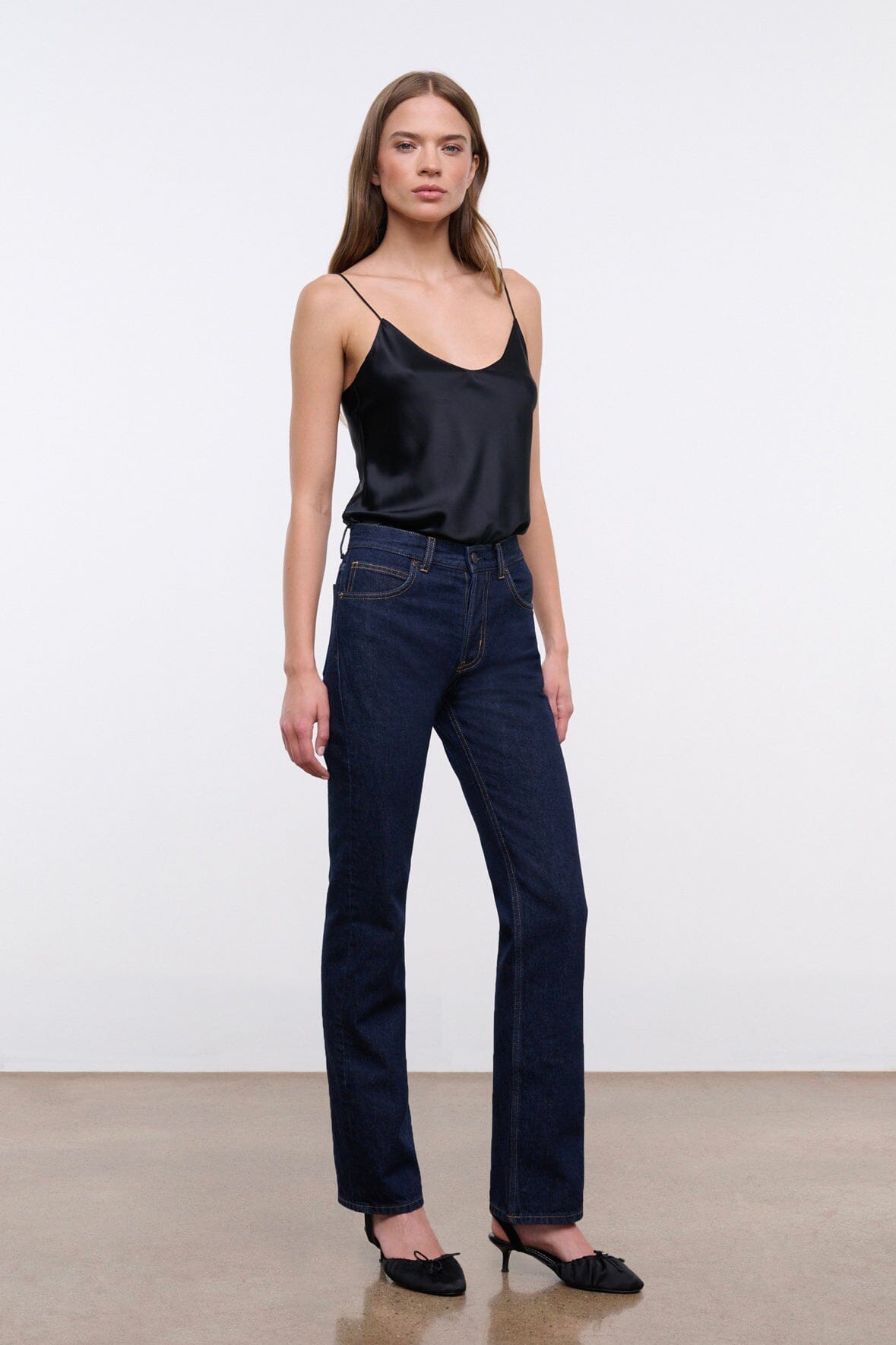 TEDDY STRAIGHT JEAN | INDIGO