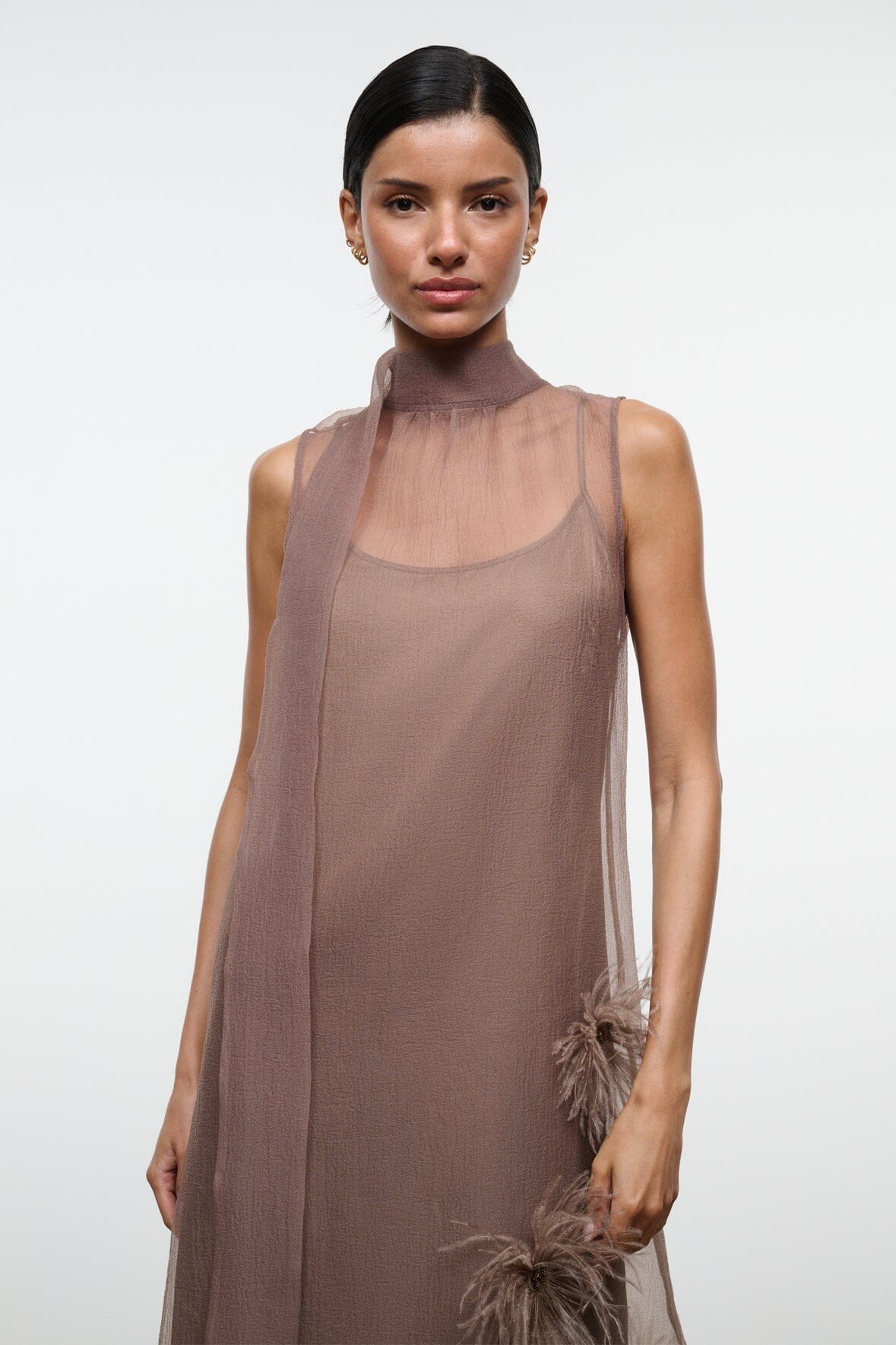 ALBEE DRESS | TRUFFLE