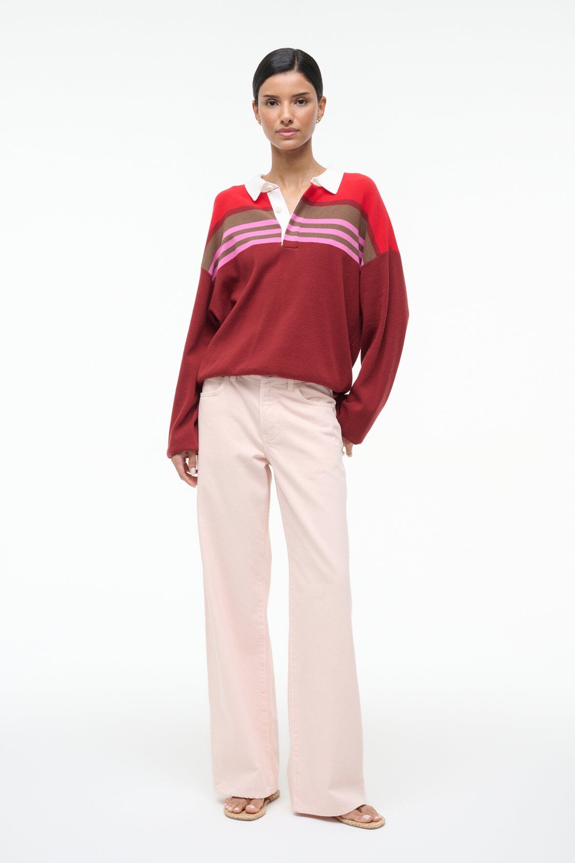 SAIL TOP | CARDINAL MULTI STRIPE