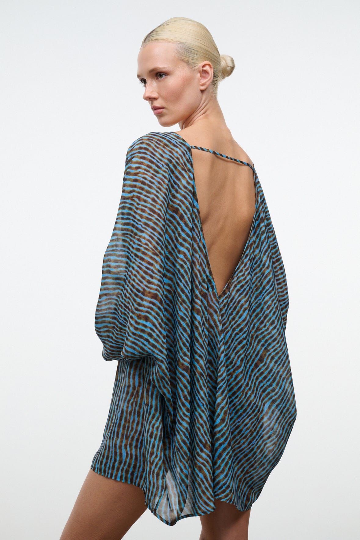NOUR MINI DRESS | TIDAL SHELL