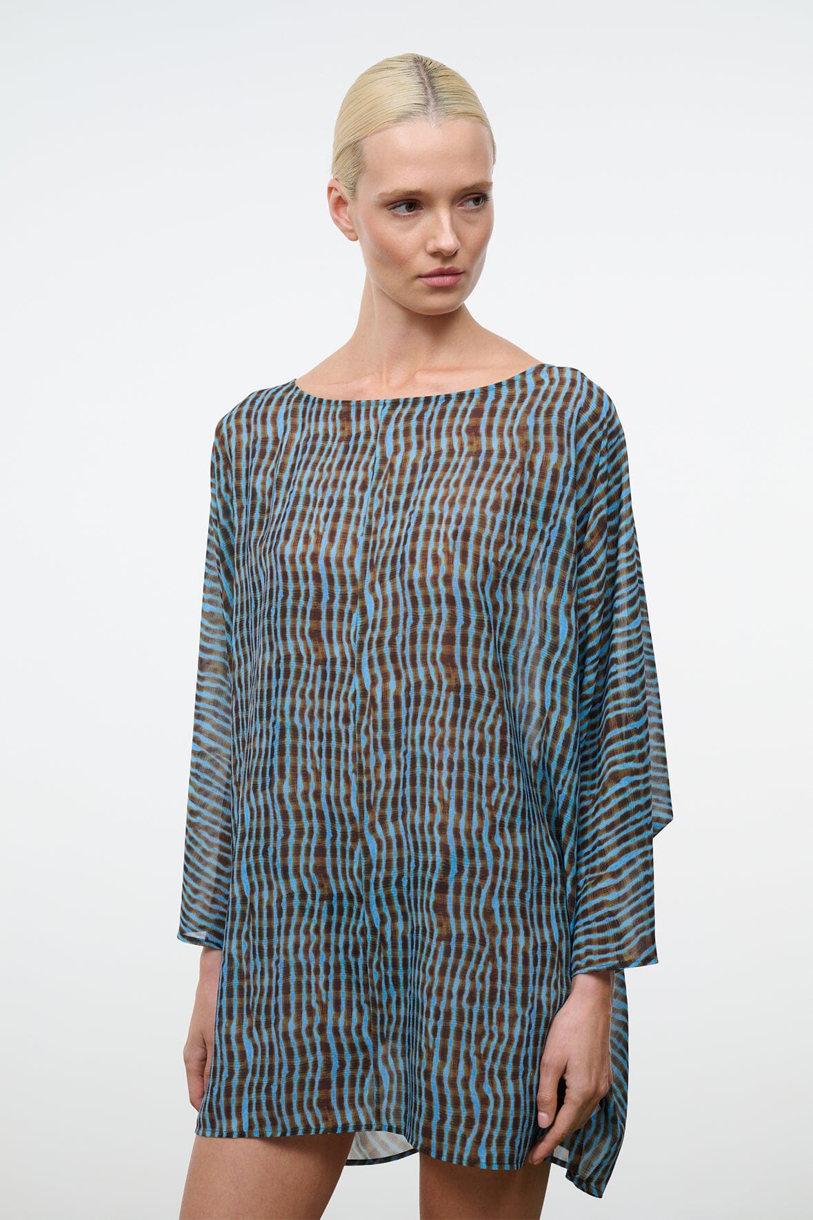 NOUR MINI DRESS | TIDAL SHELL