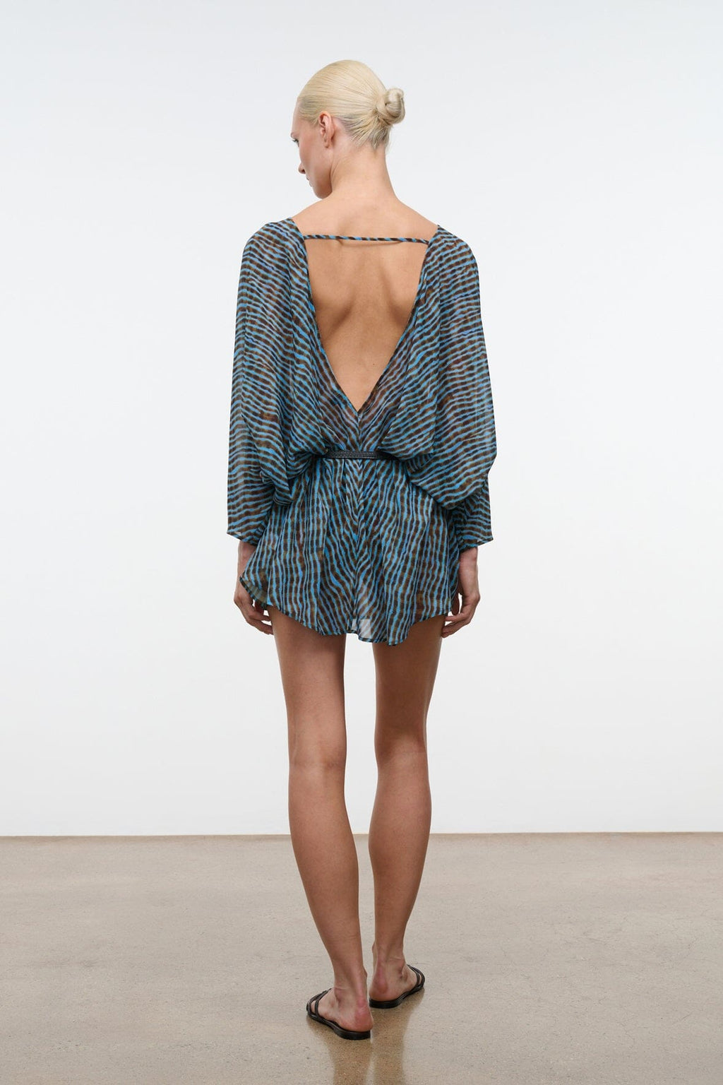 NOUR MINI DRESS | TIDAL SHELL