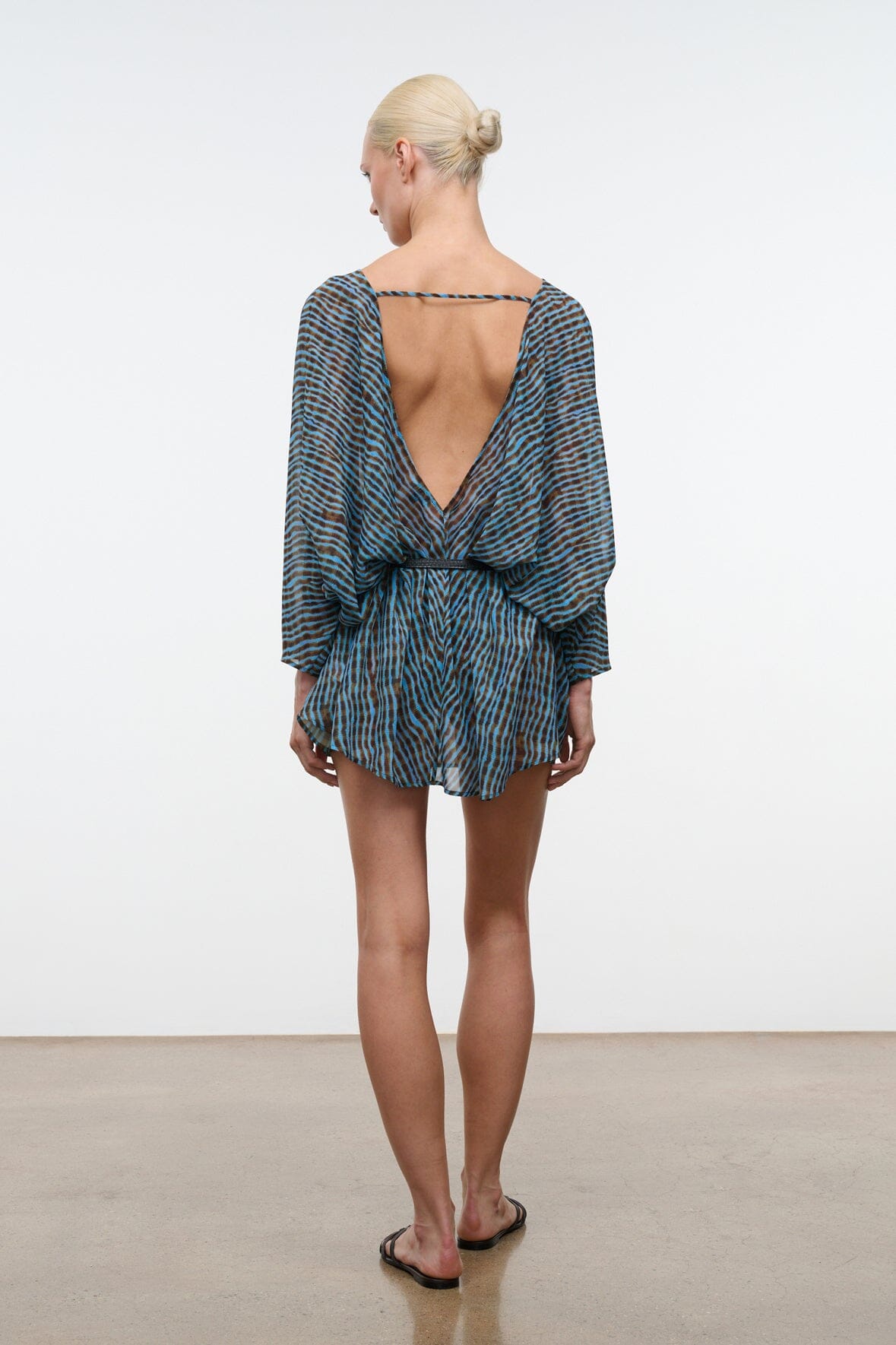 NOUR MINI DRESS | TIDAL SHELL