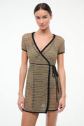 SPRITZ COVERUP DRESS | THYME BLACK