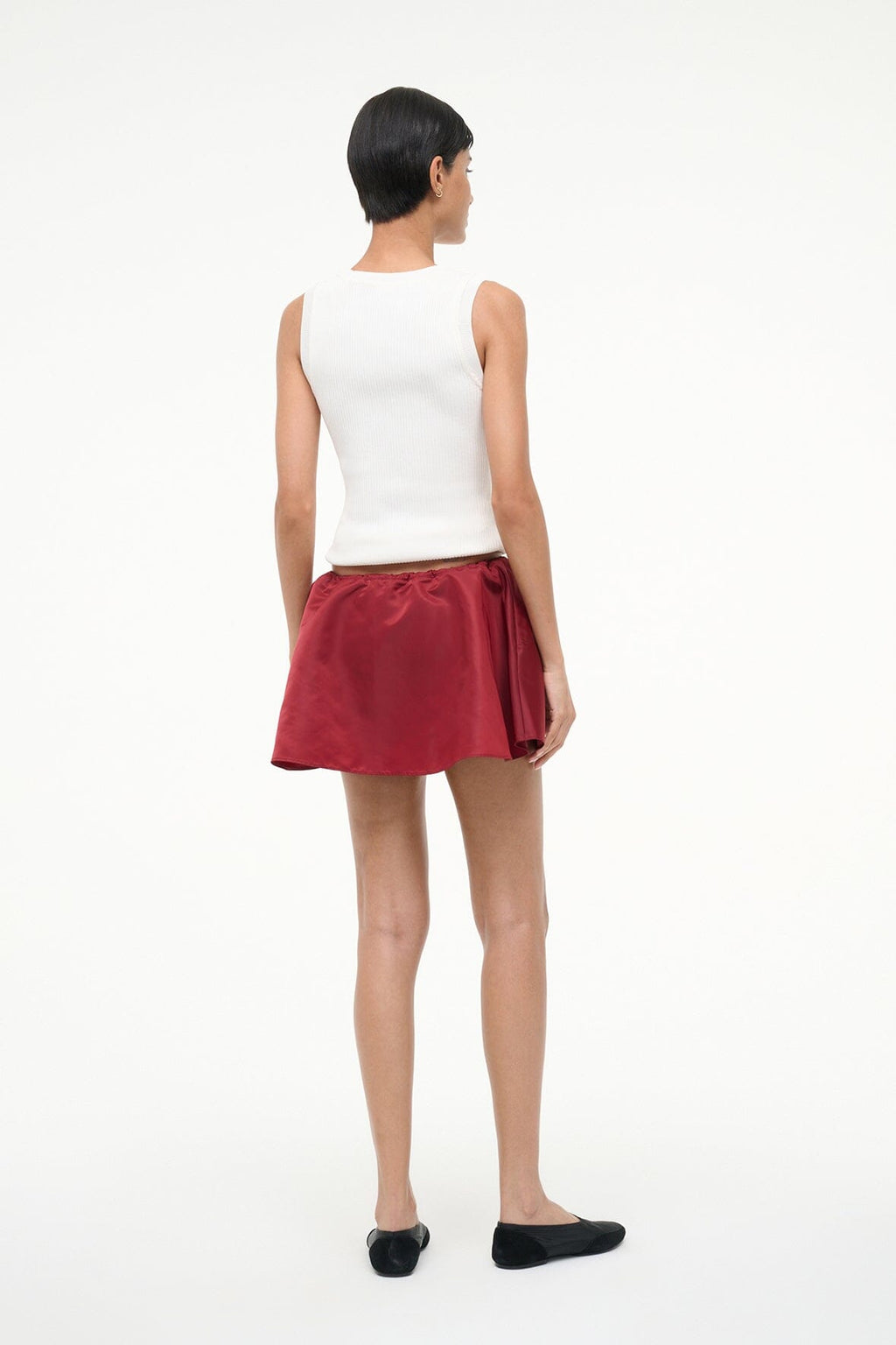 SOSA SKIRT | DEEP RED
