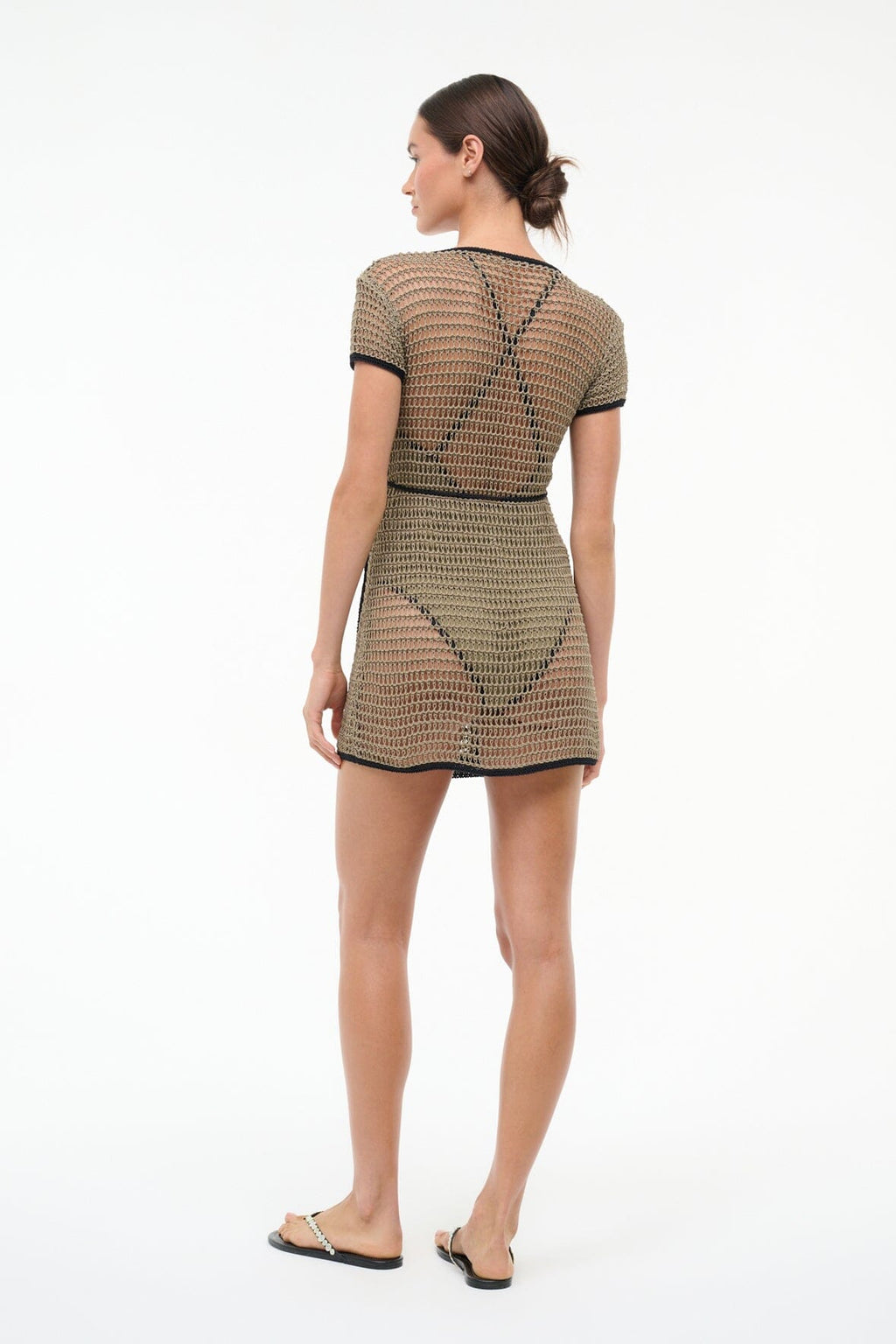 SPRITZ COVERUP DRESS | THYME BLACK