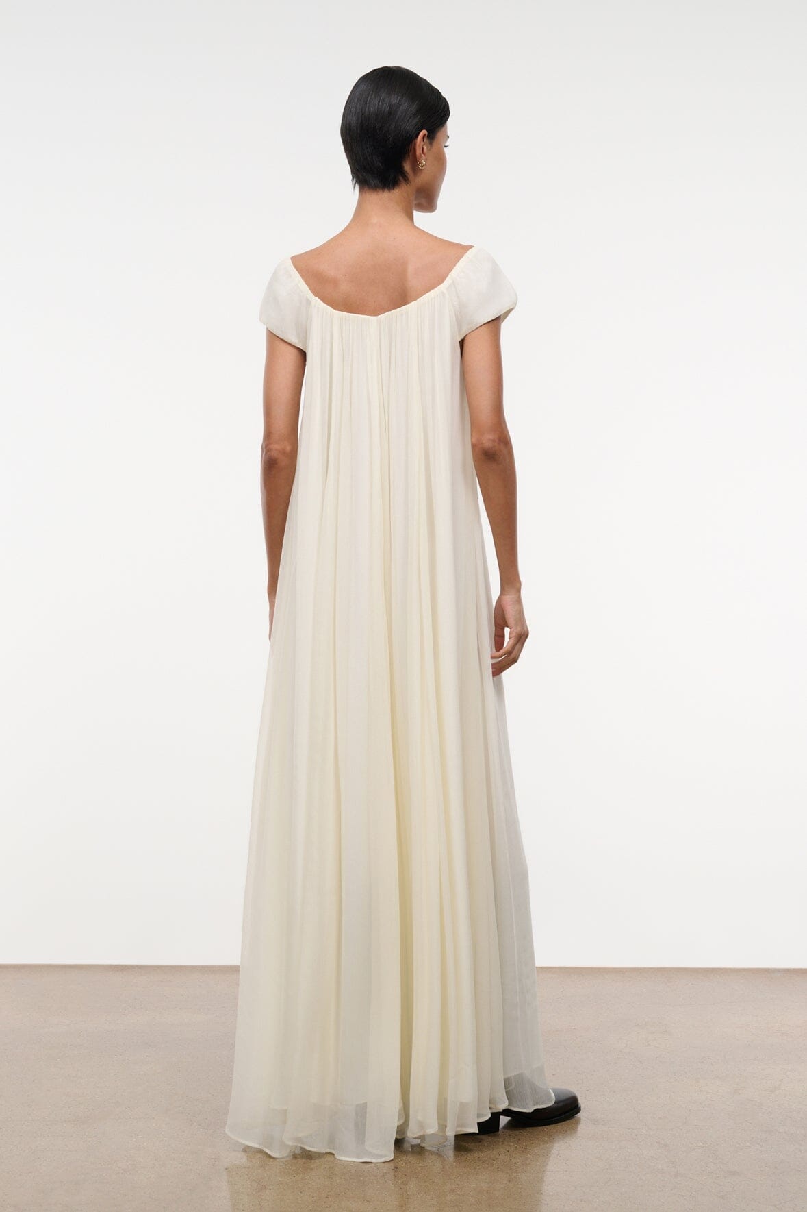 LEDA DRESS | IVORY