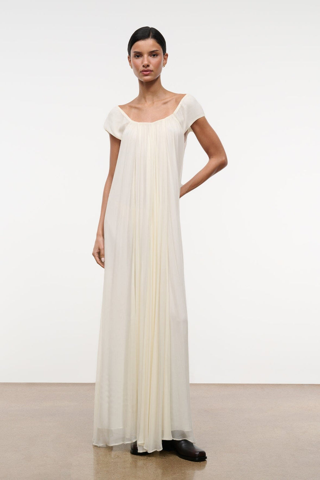 LEDA DRESS | IVORY