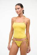 SISLEY SIDE TIE BIKINI BOTTOM | SUNSHINE