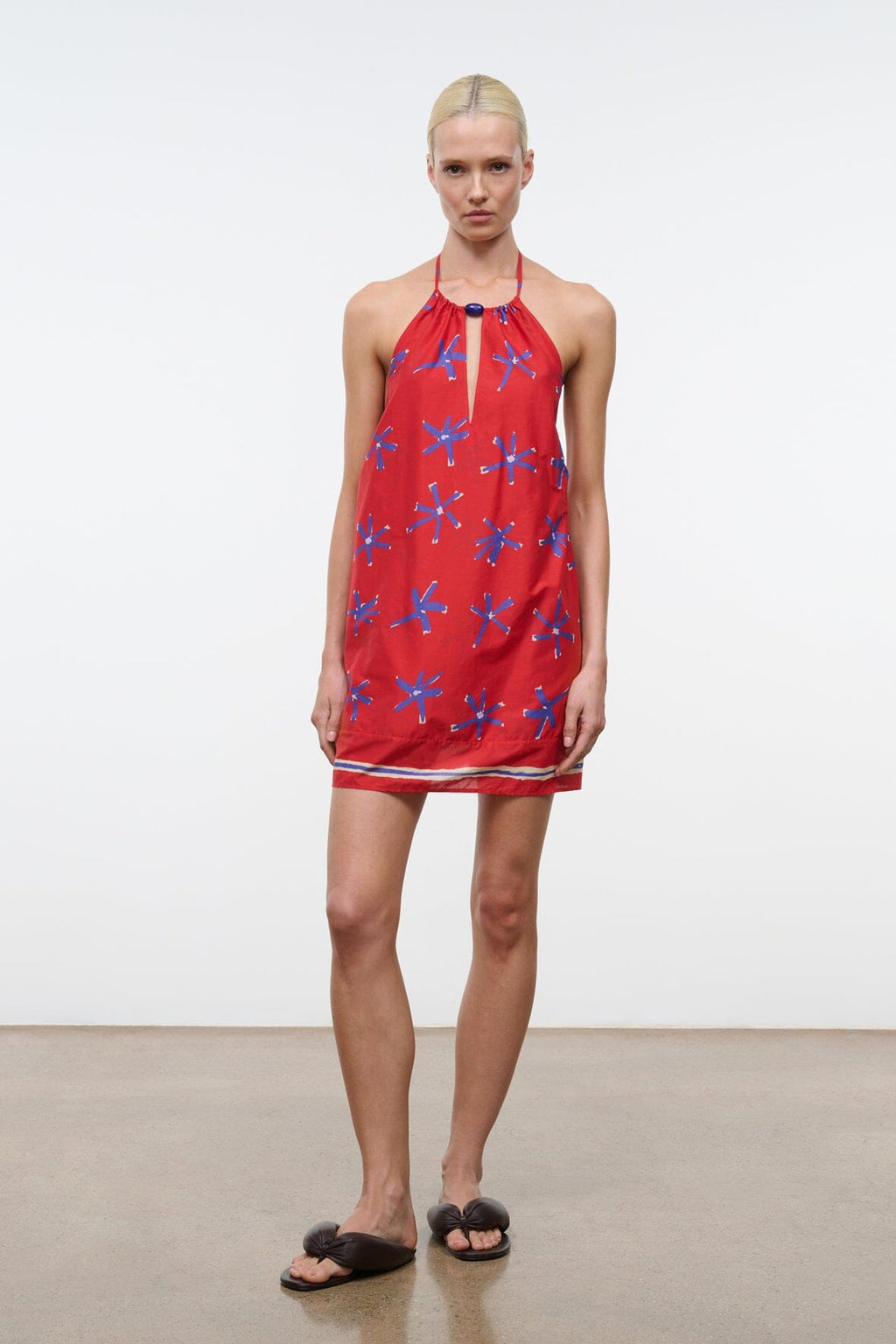 DANI DRESS | PAINTED FOULARD