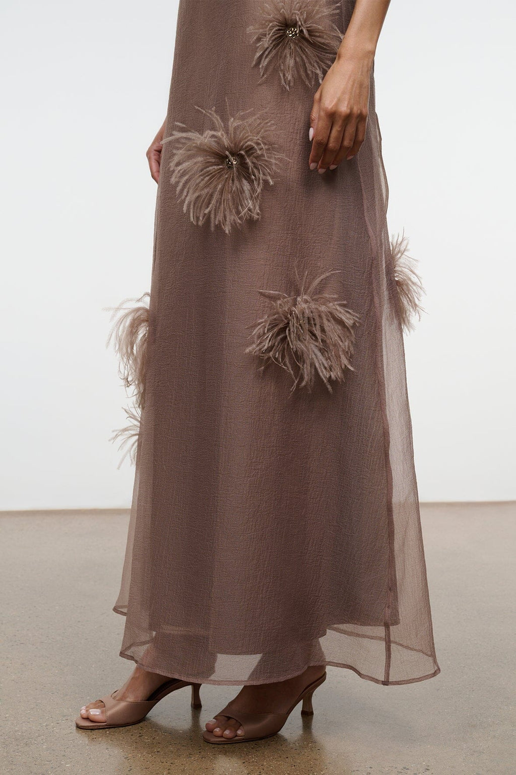 ALBEE DRESS | TRUFFLE