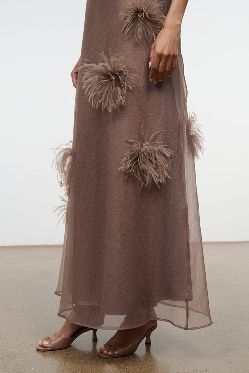 ALBEE DRESS | TRUFFLE