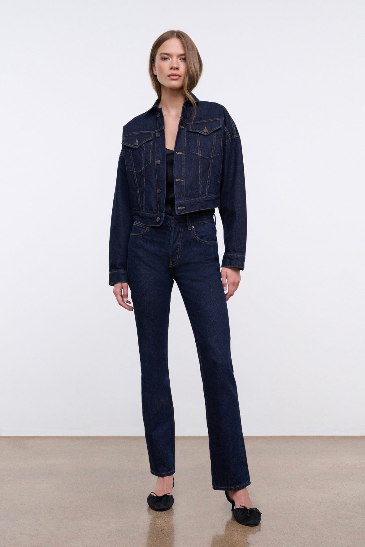 TEDDY STRAIGHT JEAN | INDIGO