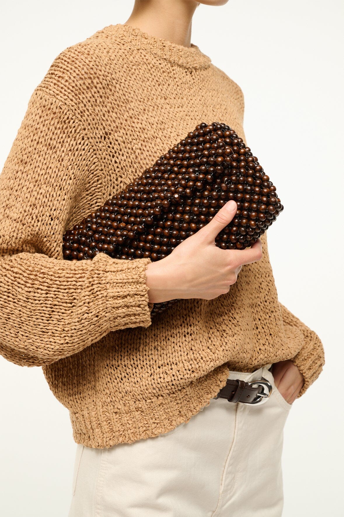 TIMMY SHOULDER BAG | DARK BROWN
