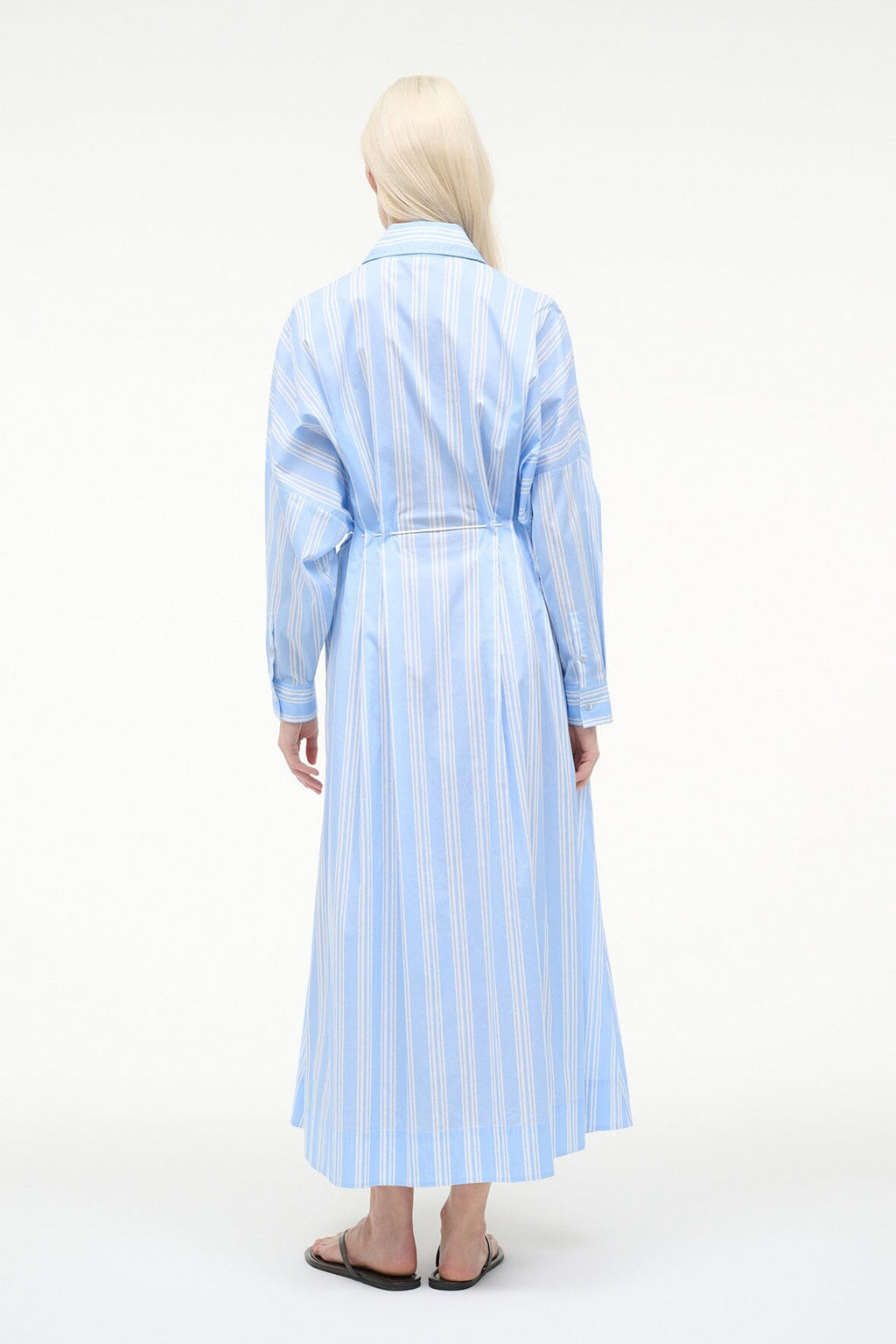 CHI MIDI DRESS | VENTURA STRIPE