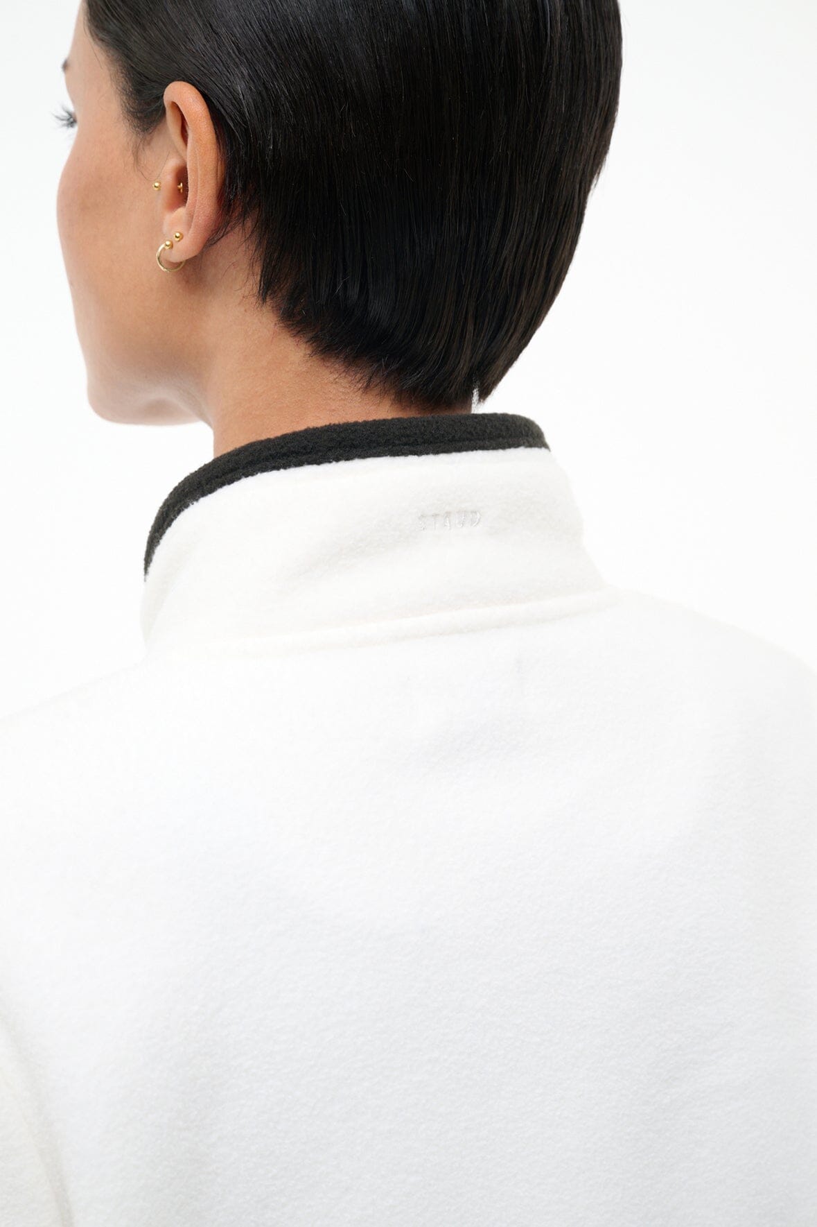 JETER JACKET | IVORY BLACK