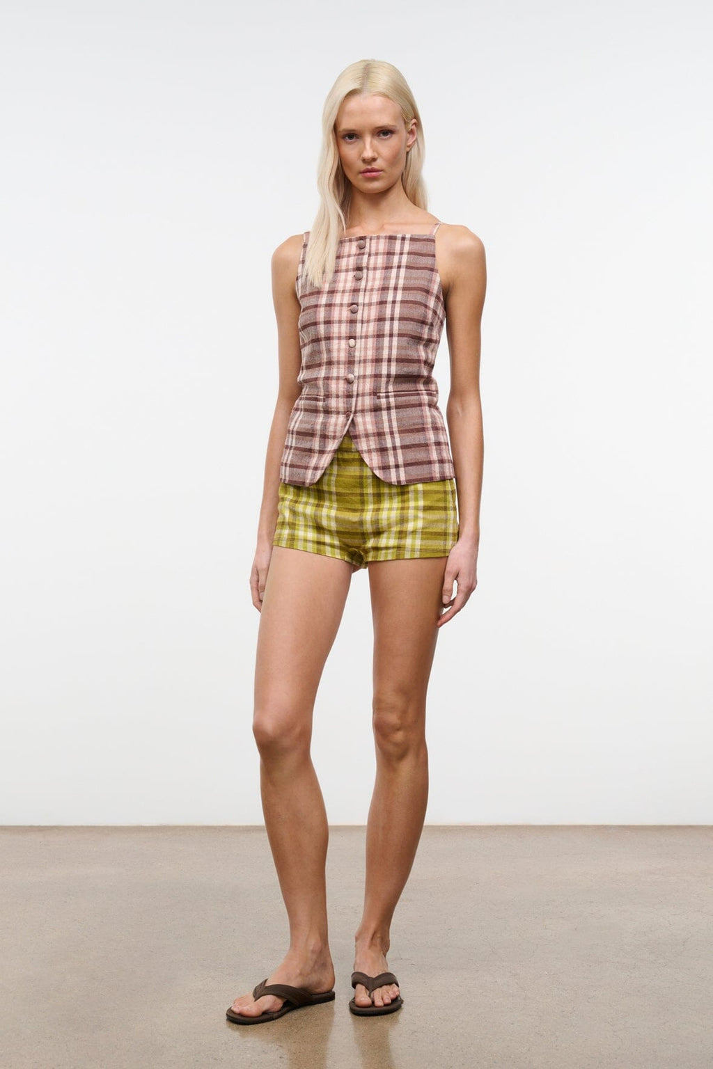 NILO SHORT | PEPPERONCINI PLAID