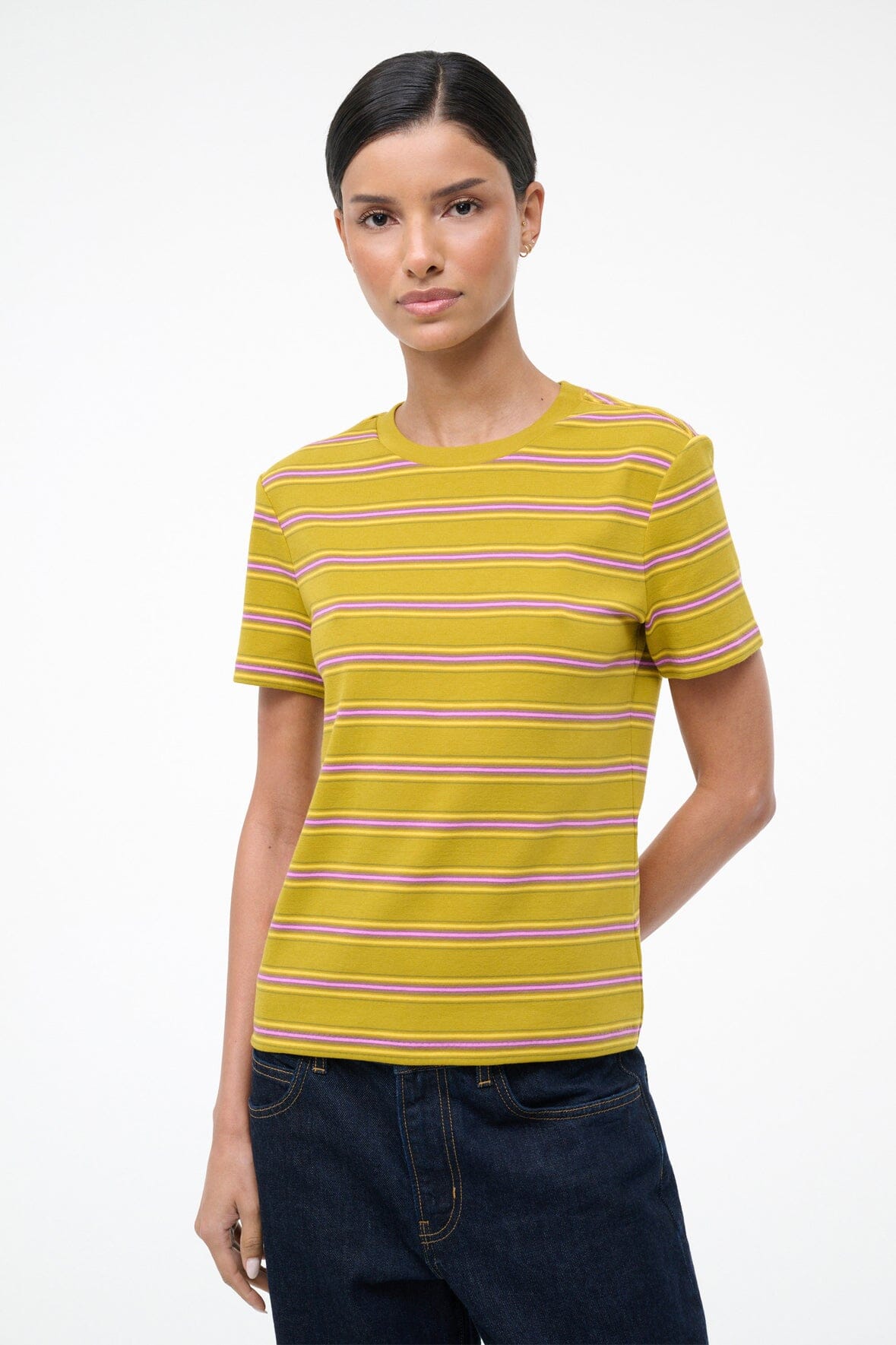 WEEKEND CREW TEE | BAJA STRIPE