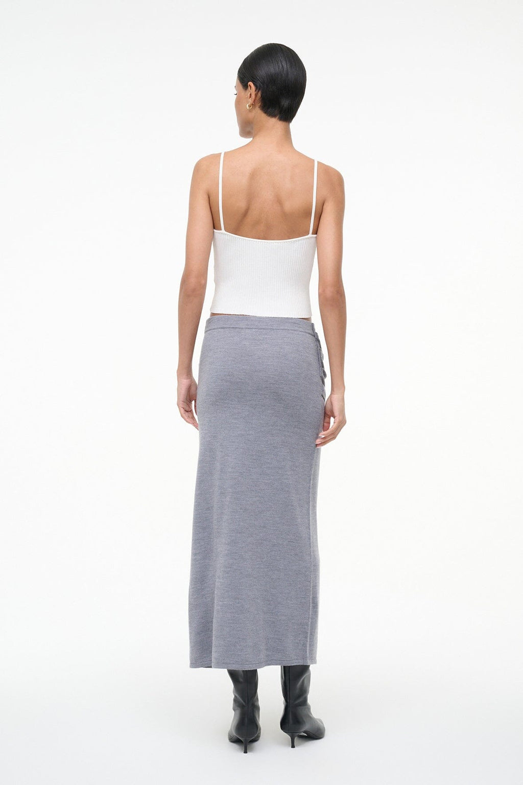 WILMA SKIRT | HEATHER GREY