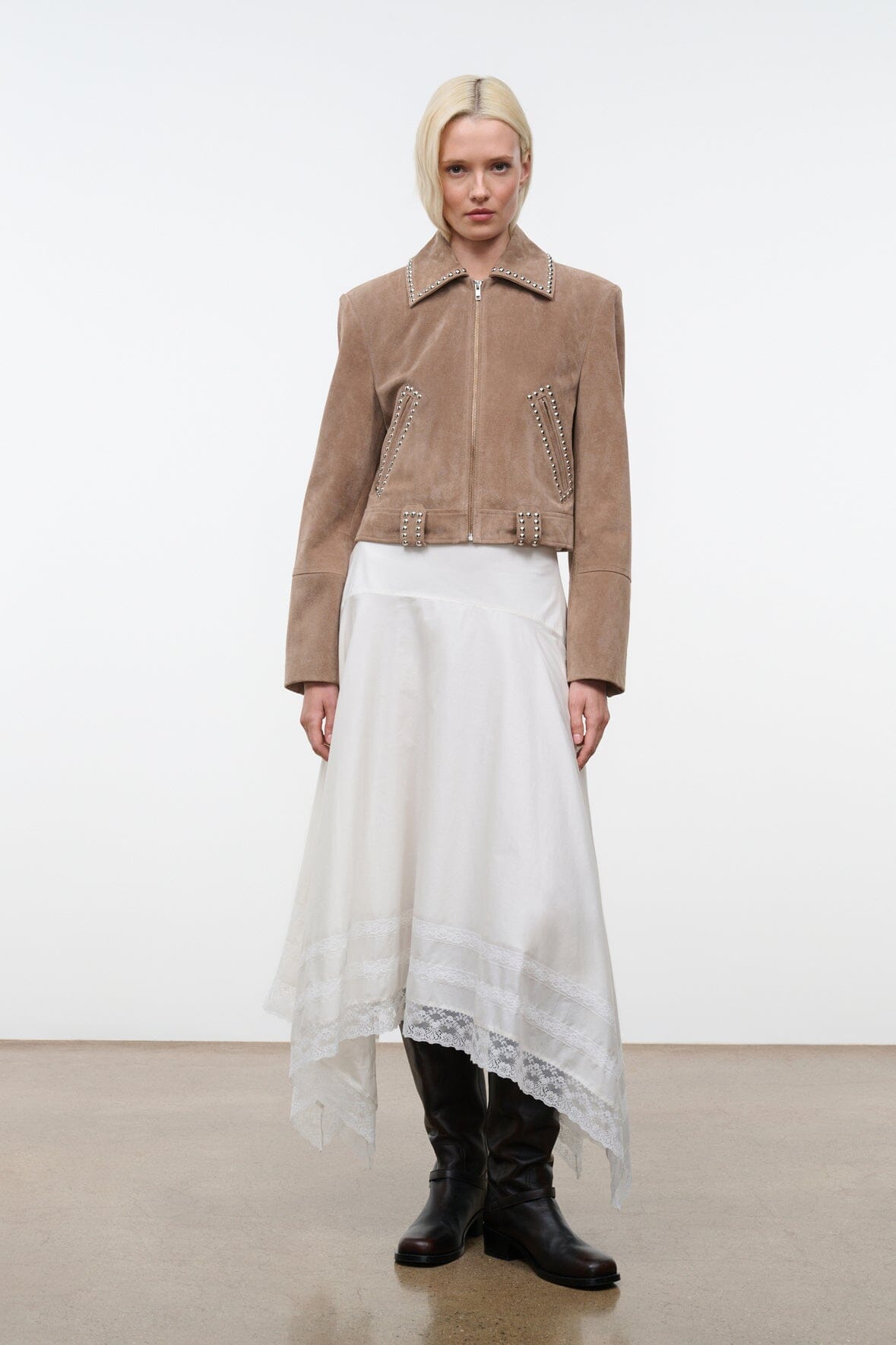 HUGO SUEDE JACKET | DUNE