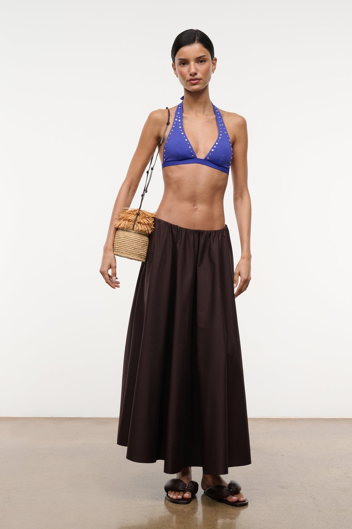 TIKI RAFFIA BAG | NATURAL