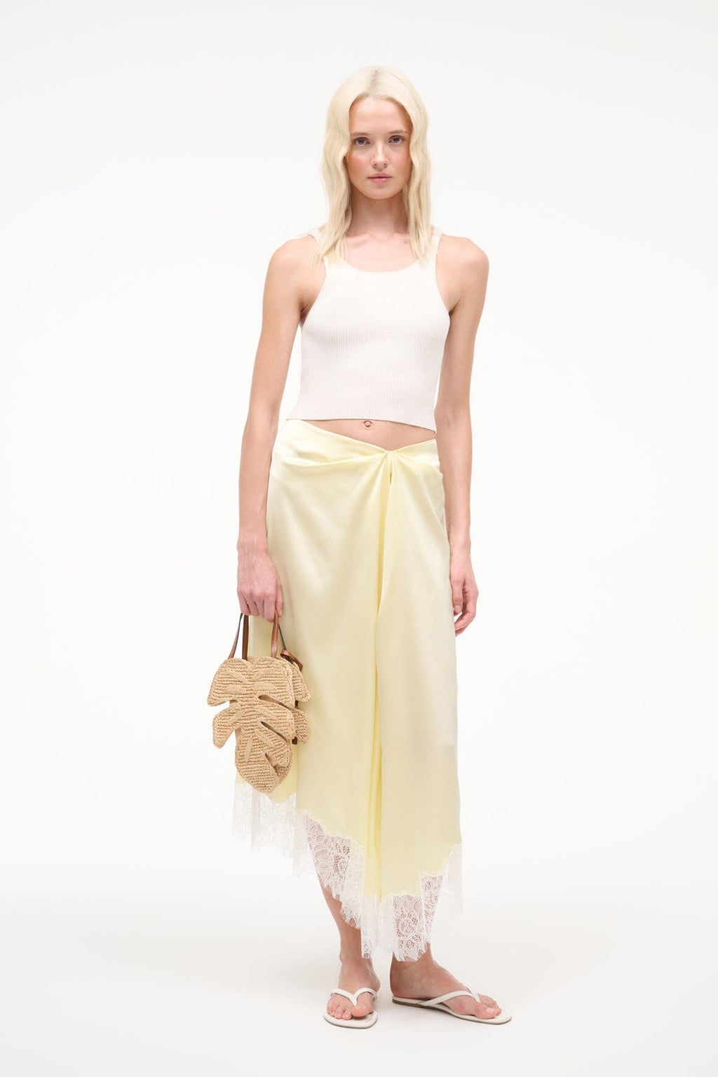 PALM RAFFIA BAG | NATURAL TAN