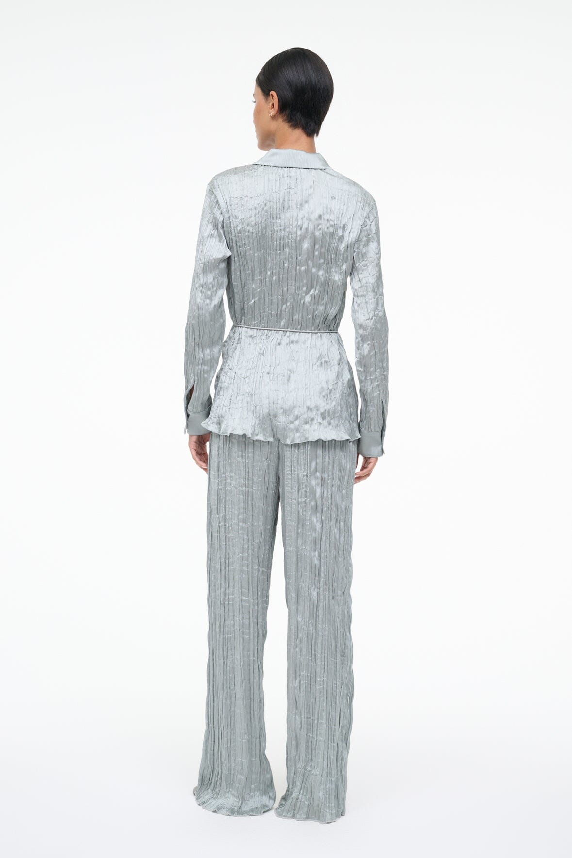 NAMI PANT | SILVER SAGE PLISSE