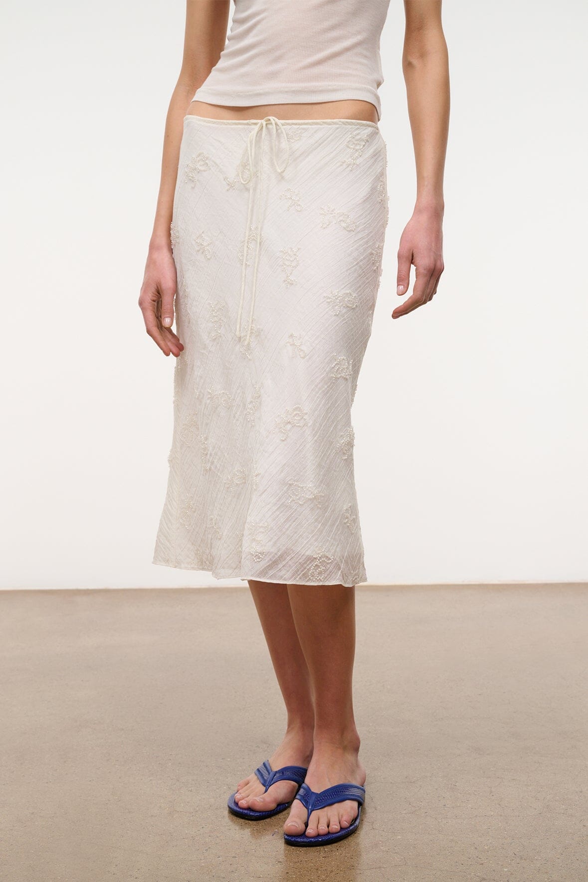 LUCIA SKIRT | WHITE
