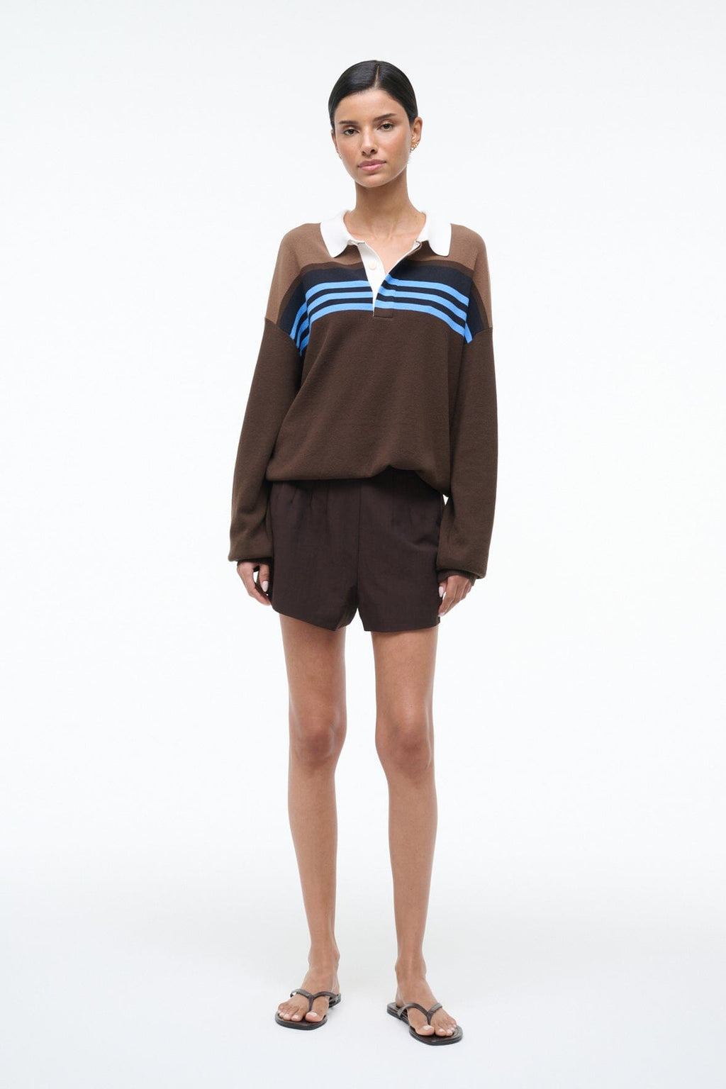 SAIL TOP | EARTH MULTI STRIPE