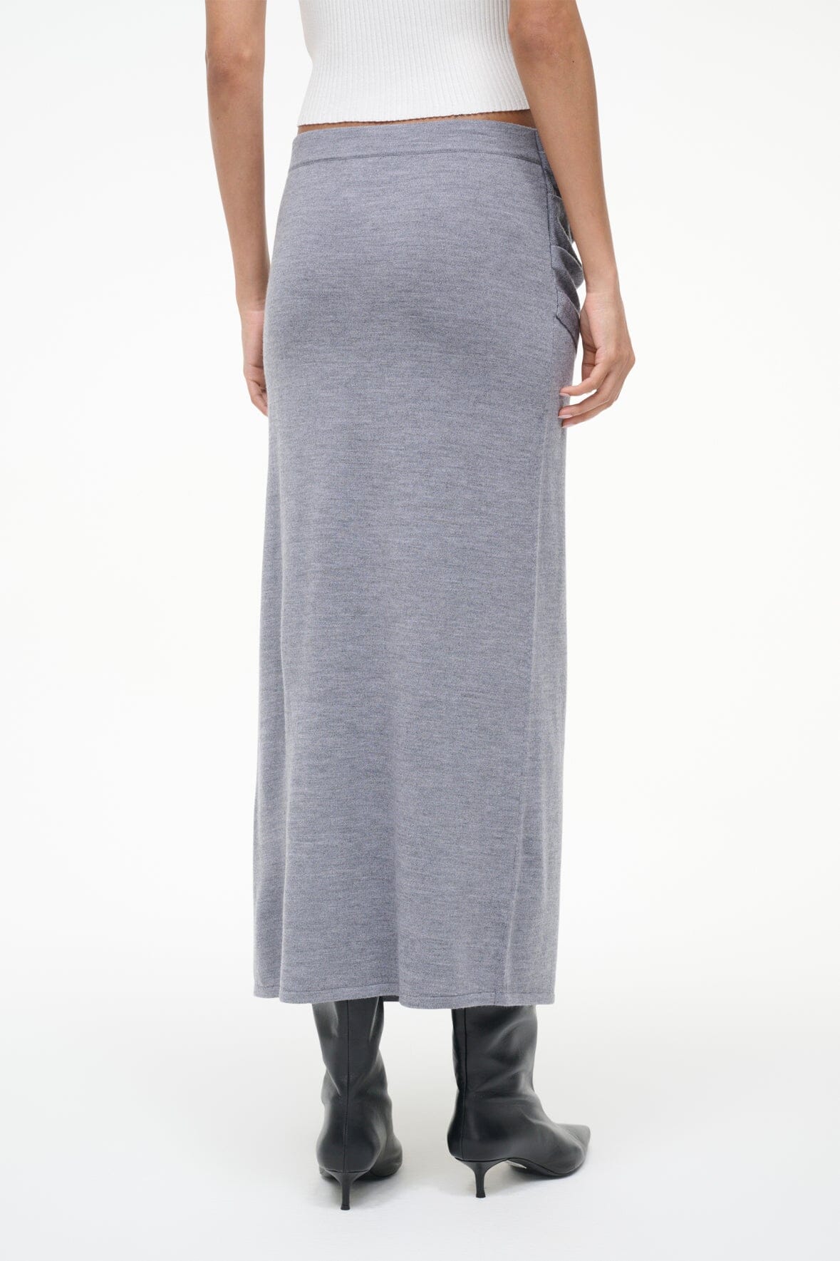 WILMA SKIRT | HEATHER GREY