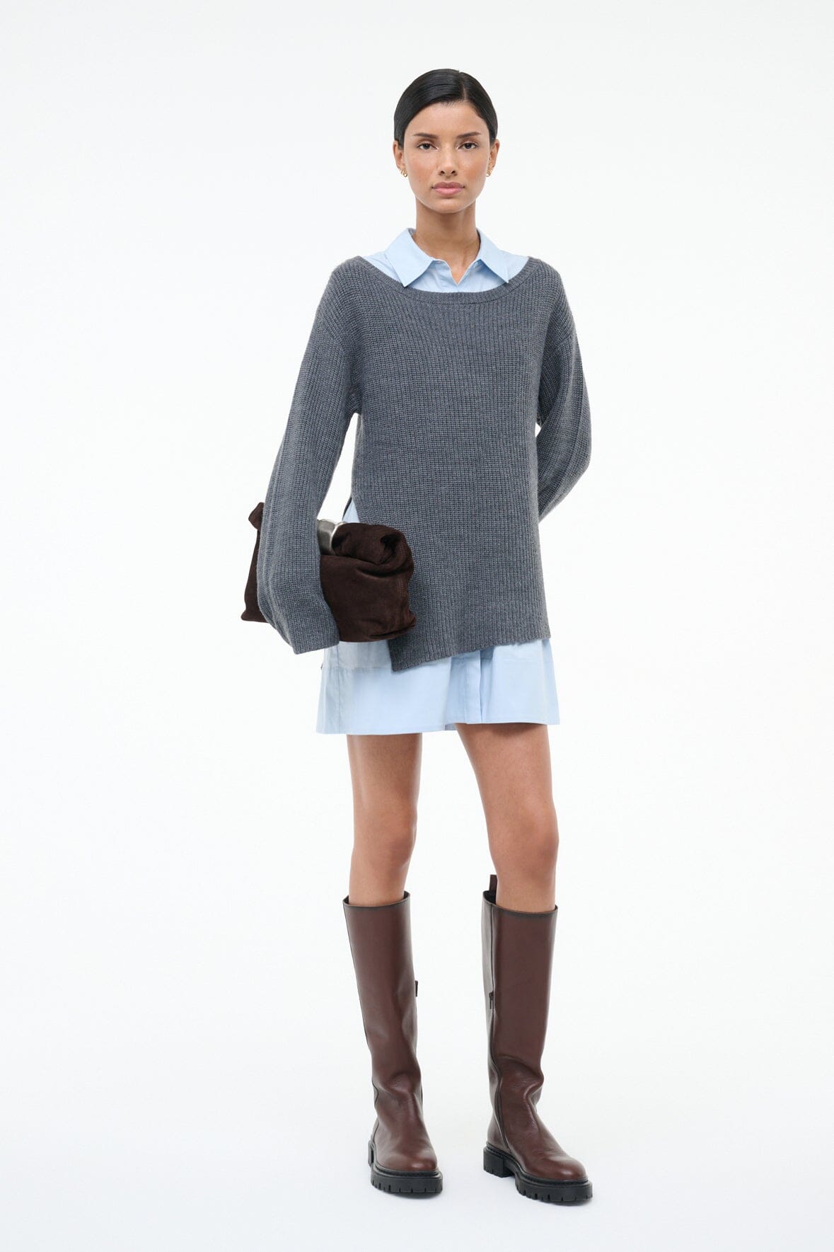 DANE DRESS | CHARCOAL GLACIER