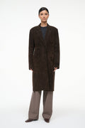 SABINE SUEDE JACKET | ESPRESSO