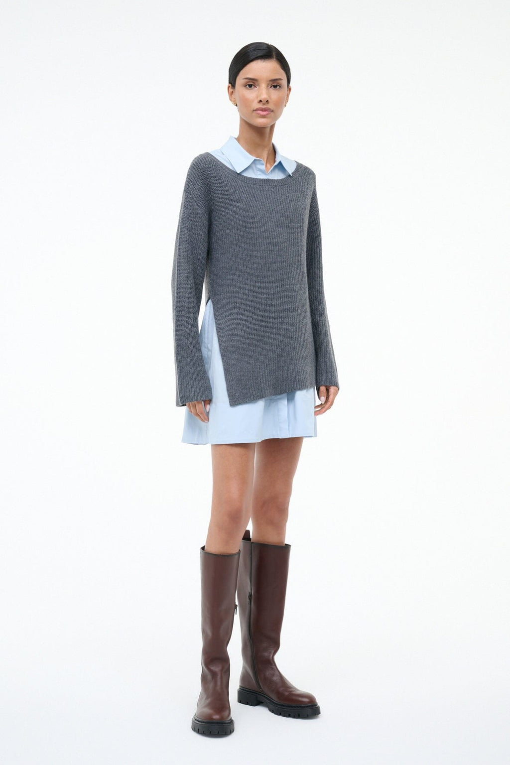 DANE DRESS | CHARCOAL GLACIER