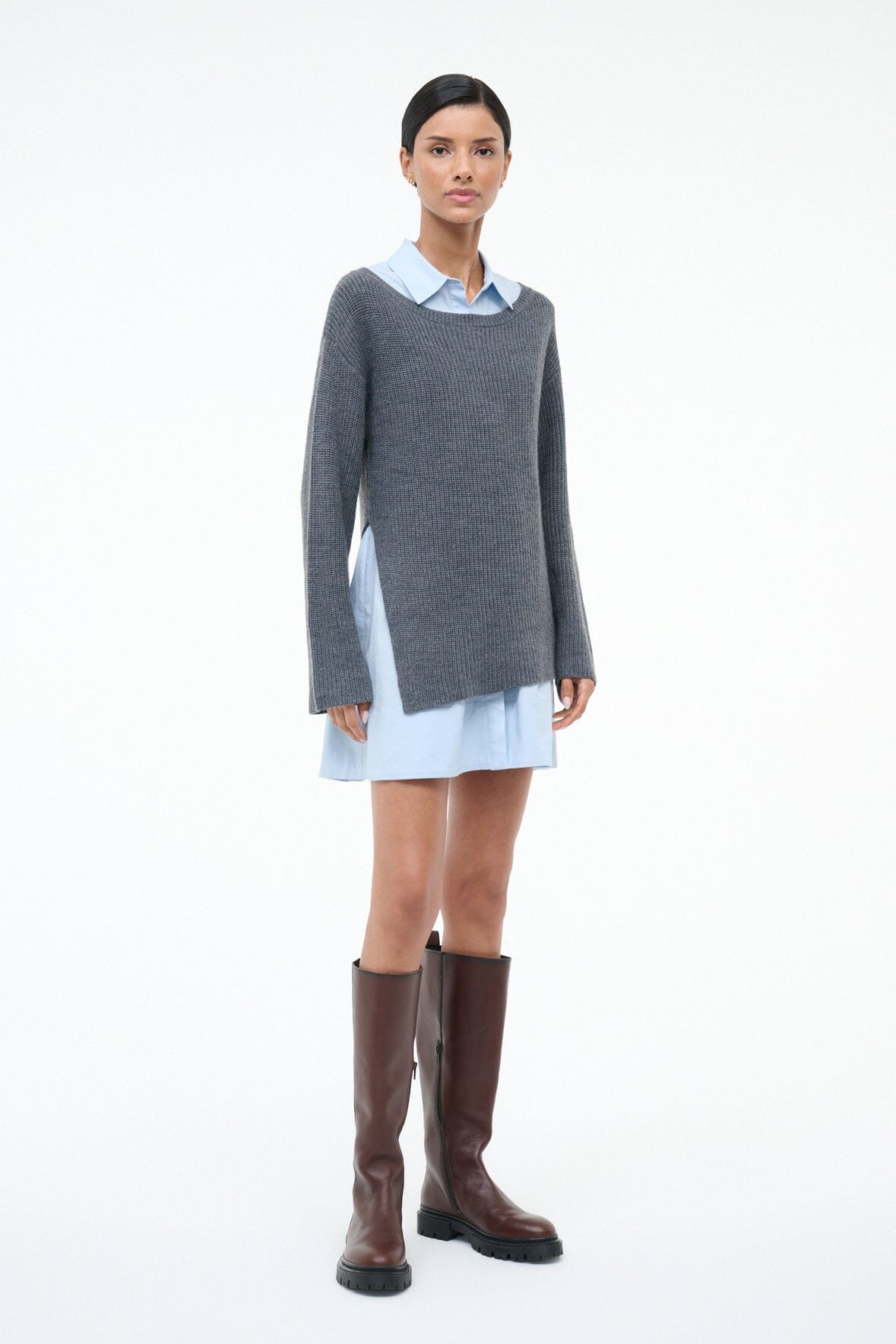 DANE DRESS | CHARCOAL GLACIER