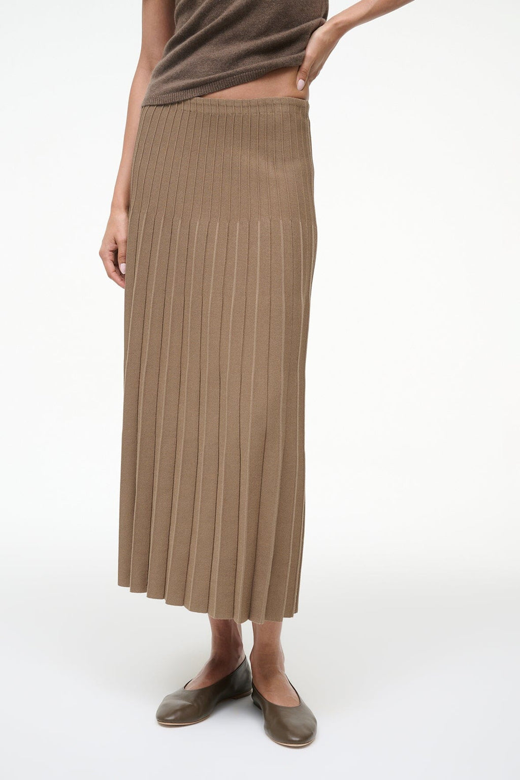 LENA SKIRT | TAUPE