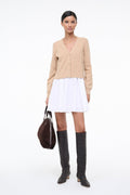 MILO DRESS | WHEAT WHITE