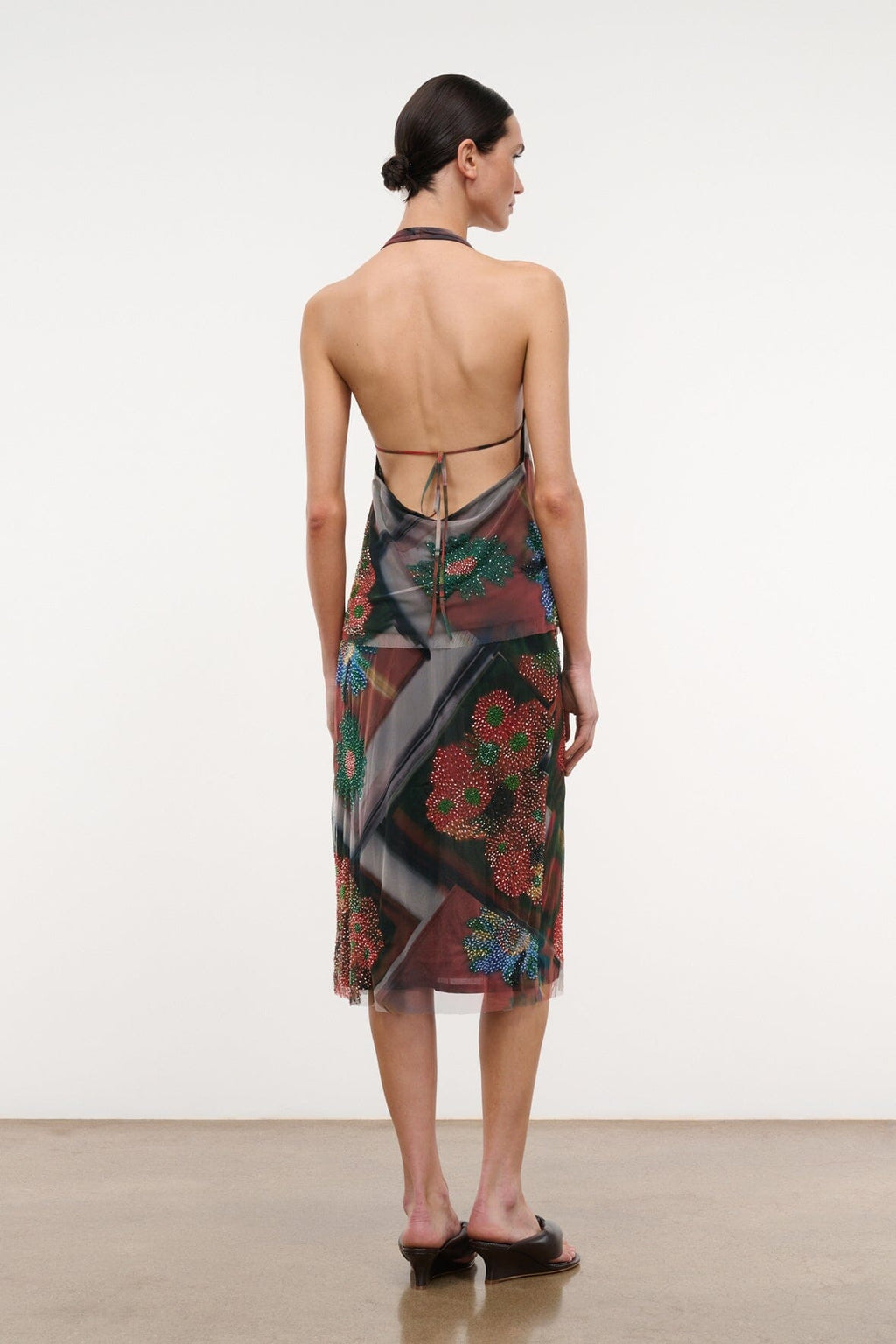 LUCIA SKIRT | BEADED SUPERBLOOM SCARF