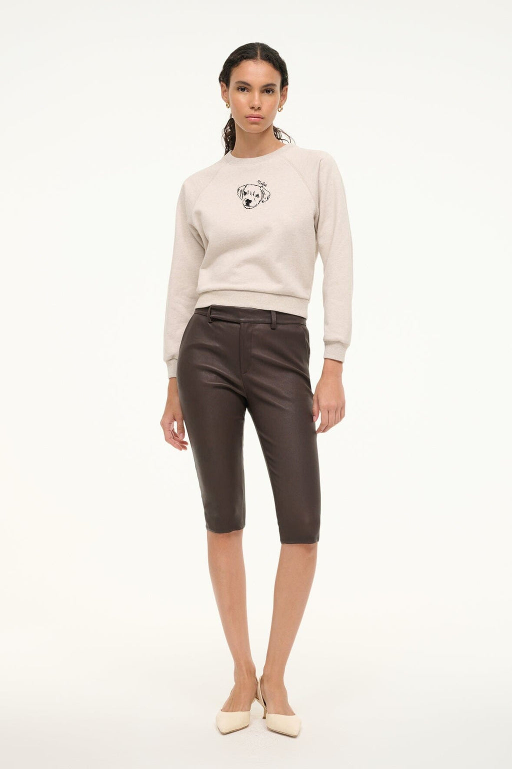 CUSTOM STAUD x C.BONZ ENDURANCE SWEATSHIRT | STONE