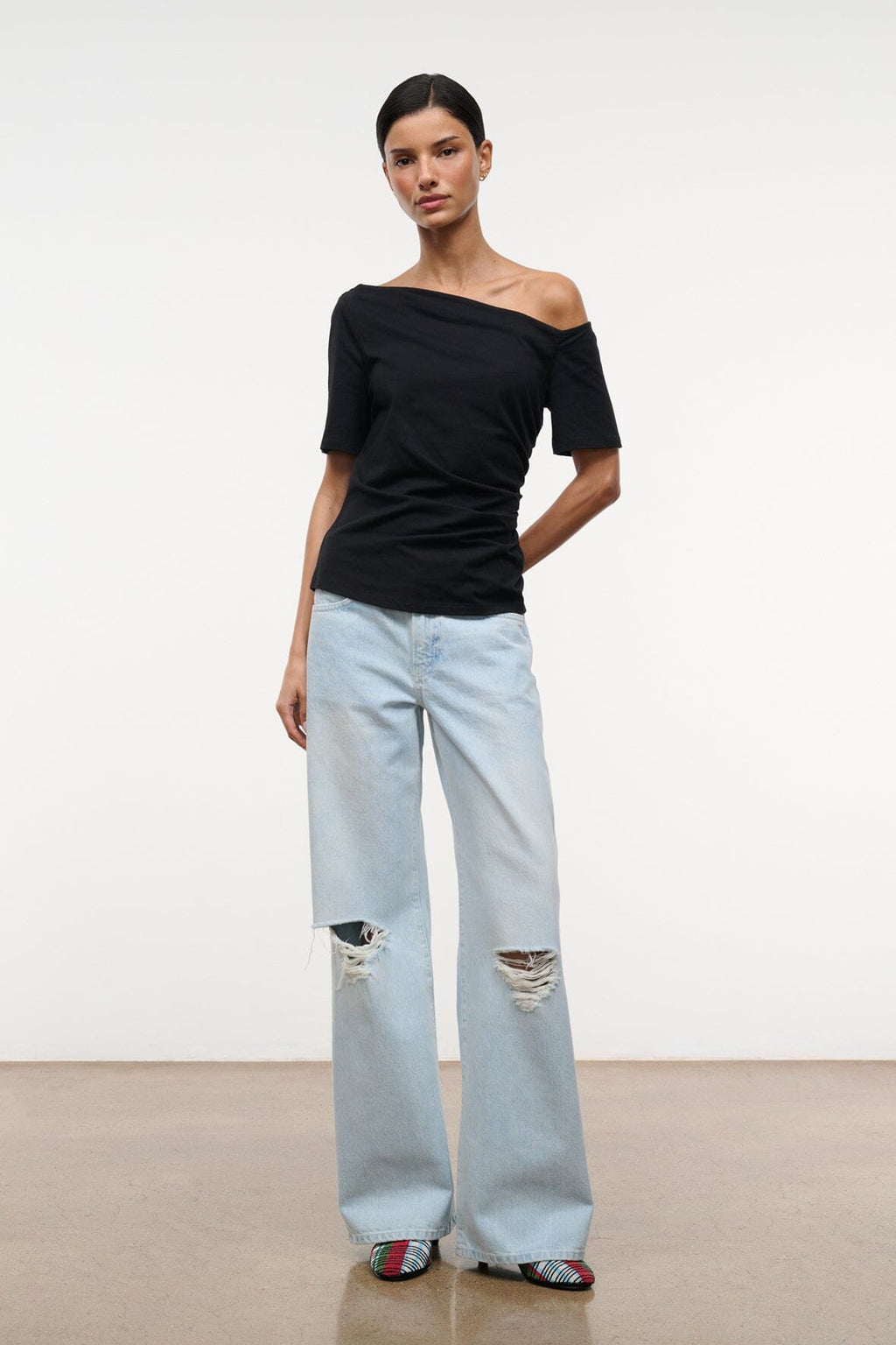 CARINE TOP | BLACK