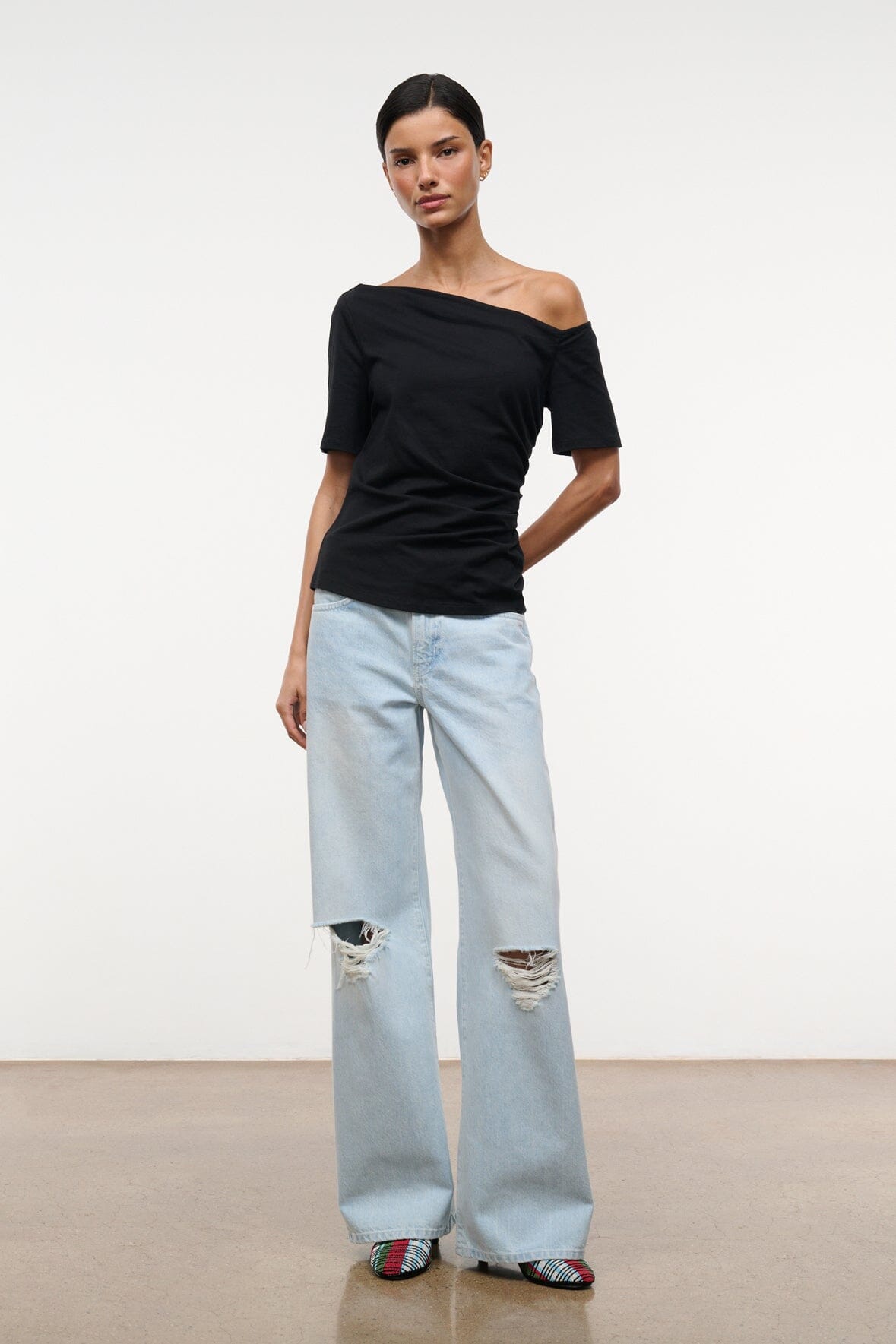 CARINE TOP | BLACK