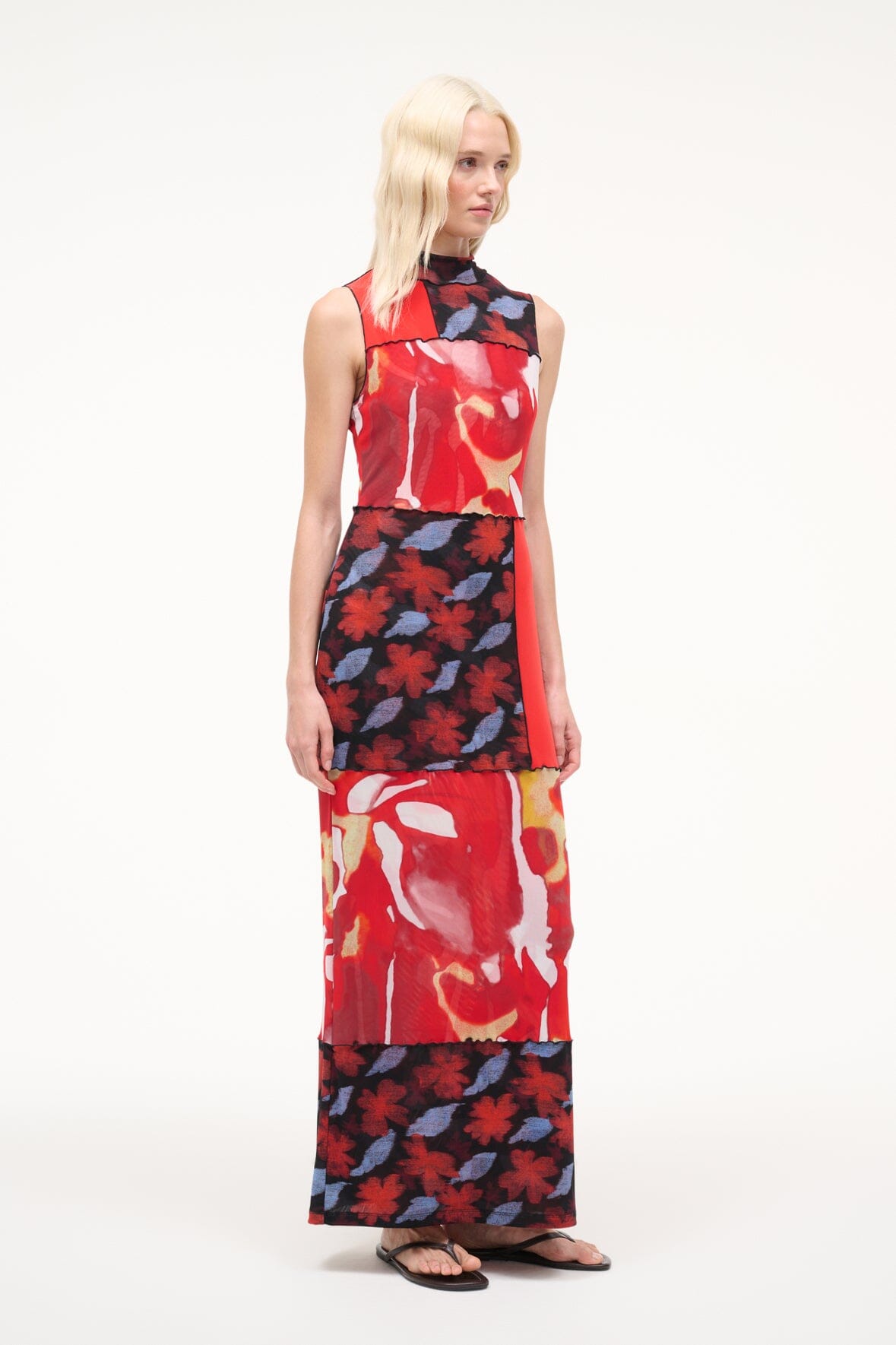 RUBY DRESS | RED ZONE MULTI