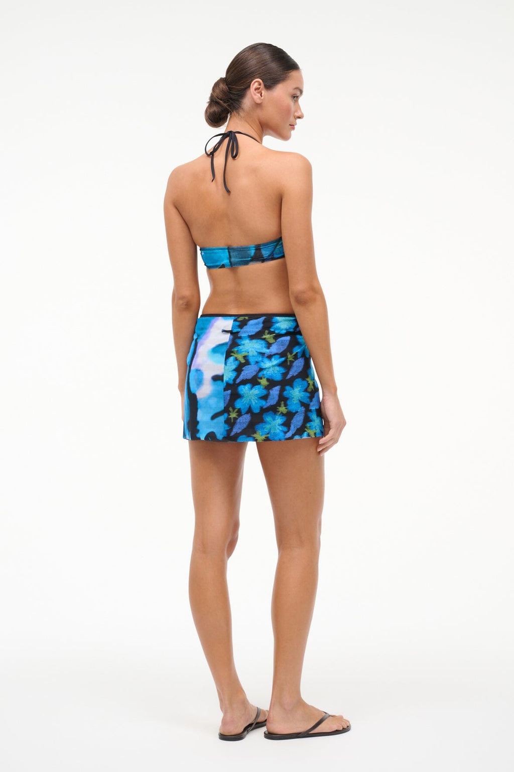SANDS MESH SKIRT | BLUE HAZE MULTI