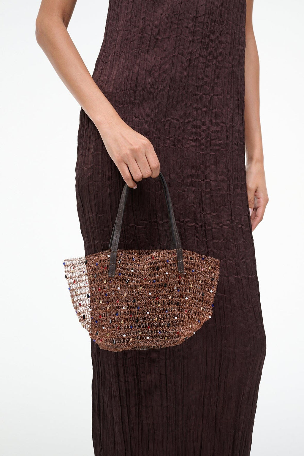 JEWEL BUCKET BAG | MULTI COLOR BEADS