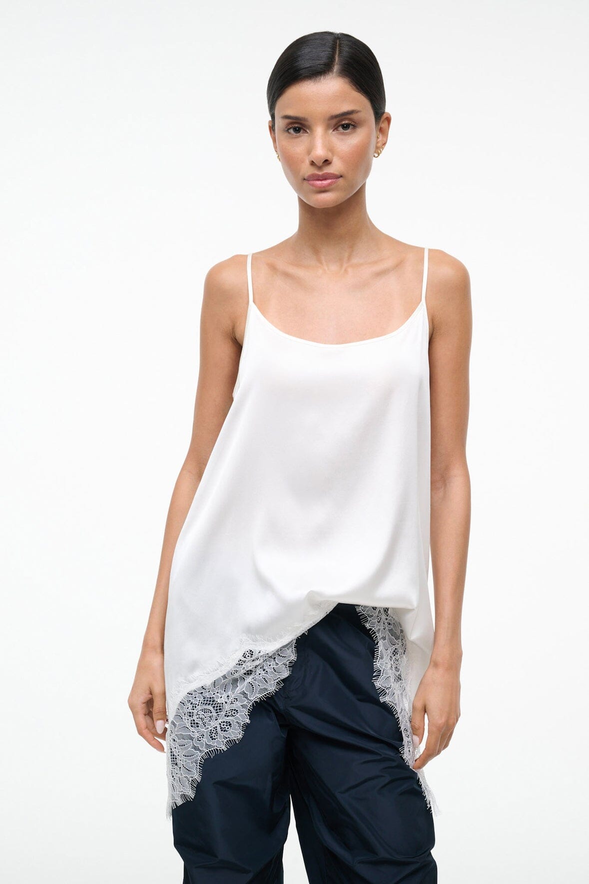 CHLOE SILK CAMI | IVORY