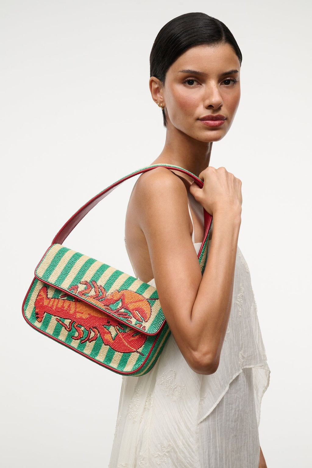 TOMMY BEADED BAG | SUMMER LOBSTER
