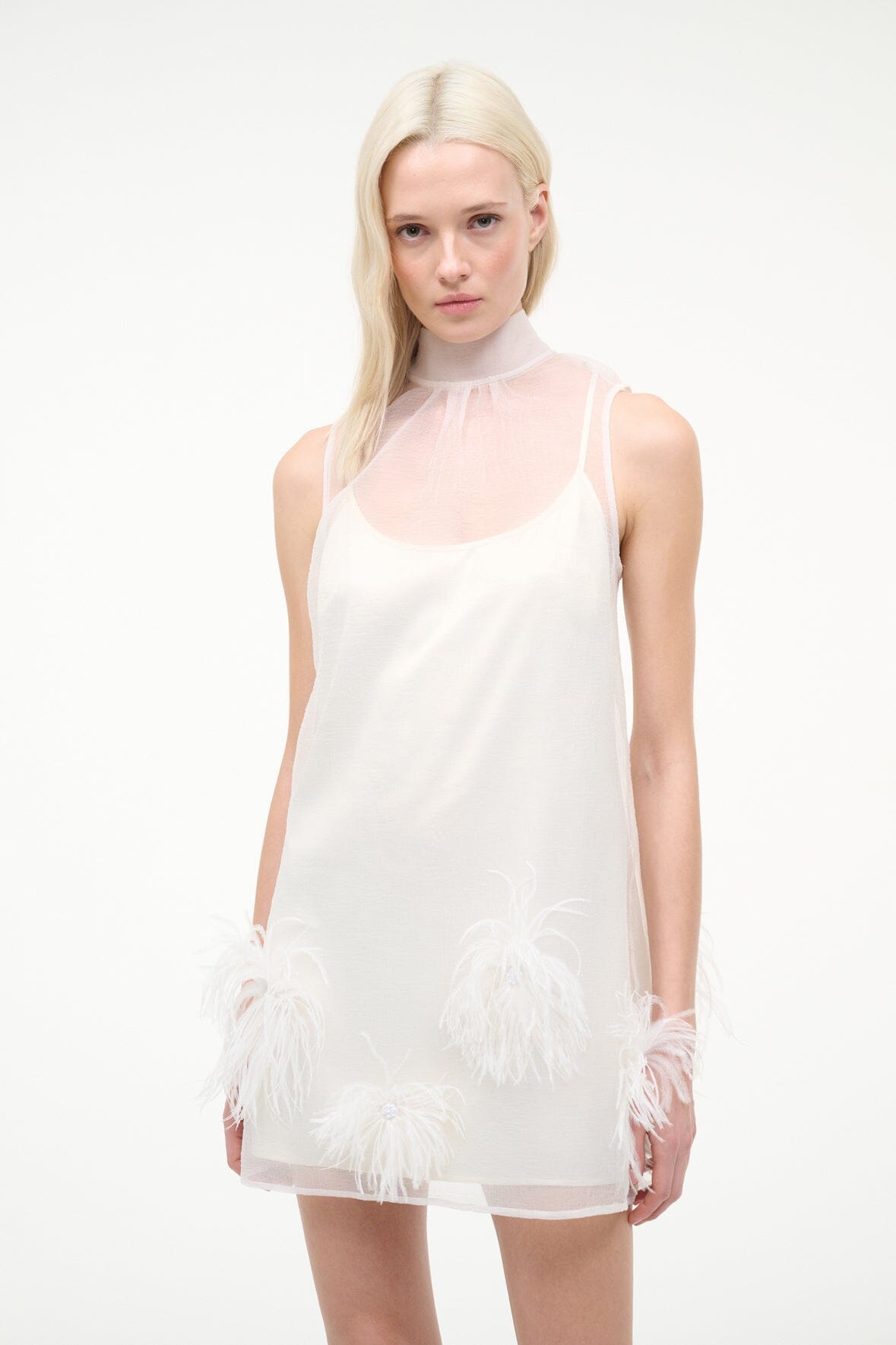 ALBEE MINI DRESS | WHITE