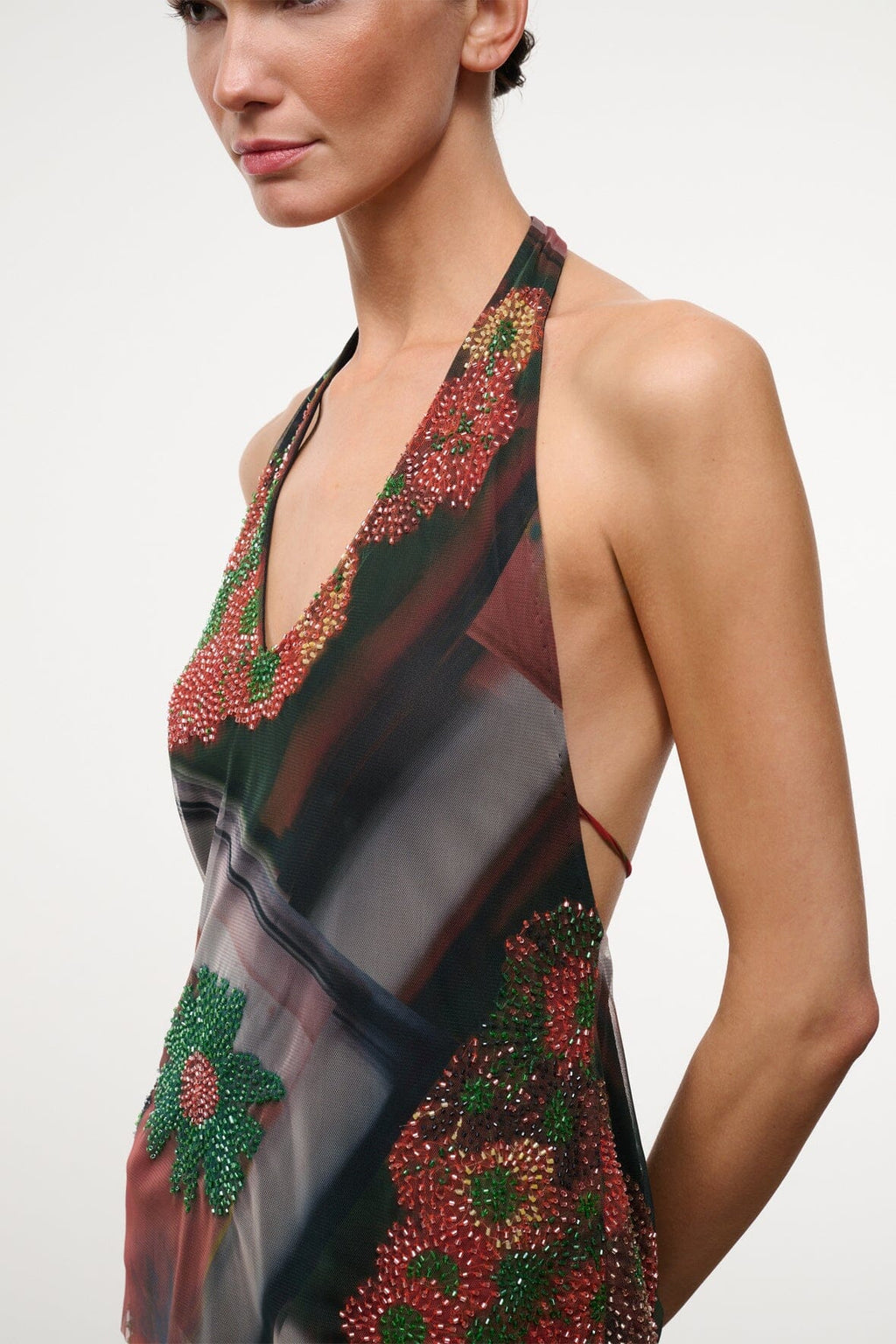 FELICE TOP | BEADED SUPERBLOOM SCARF