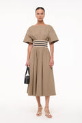 AMY DRESS | TAUPE