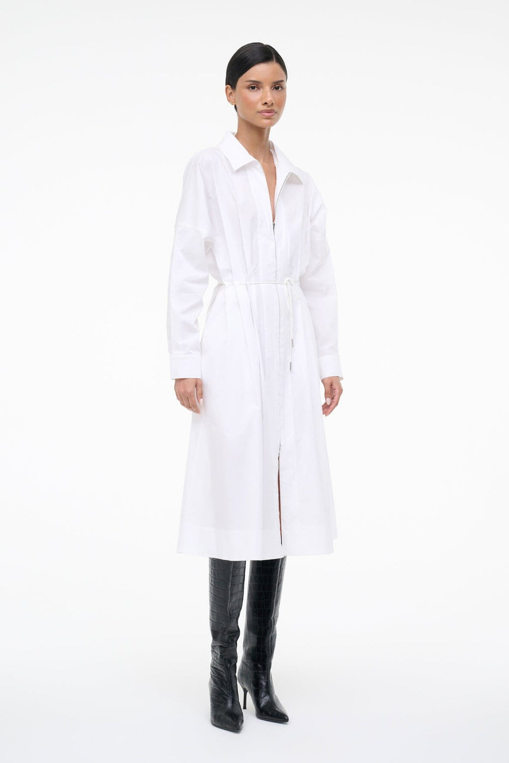 CHI MIDI DRESS | WHITE